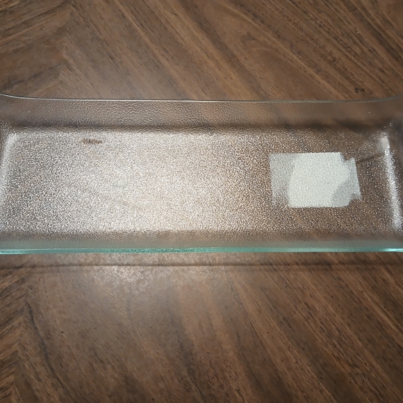 Elegant Glass Rectangular Tray - Picture 1 of 1